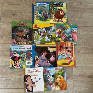 10 Disney Colorful Storybook Set for 
Kids